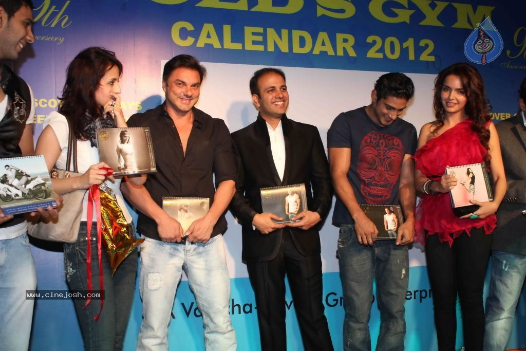 Gold Gym Bandra Calendar Launch - 64 / 66 photos