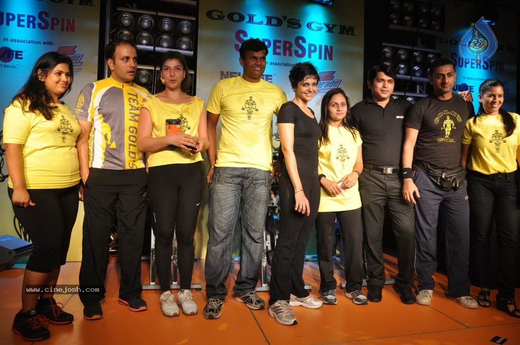 Golds Gym Super Spin Cycling Event - 15 / 45 photos