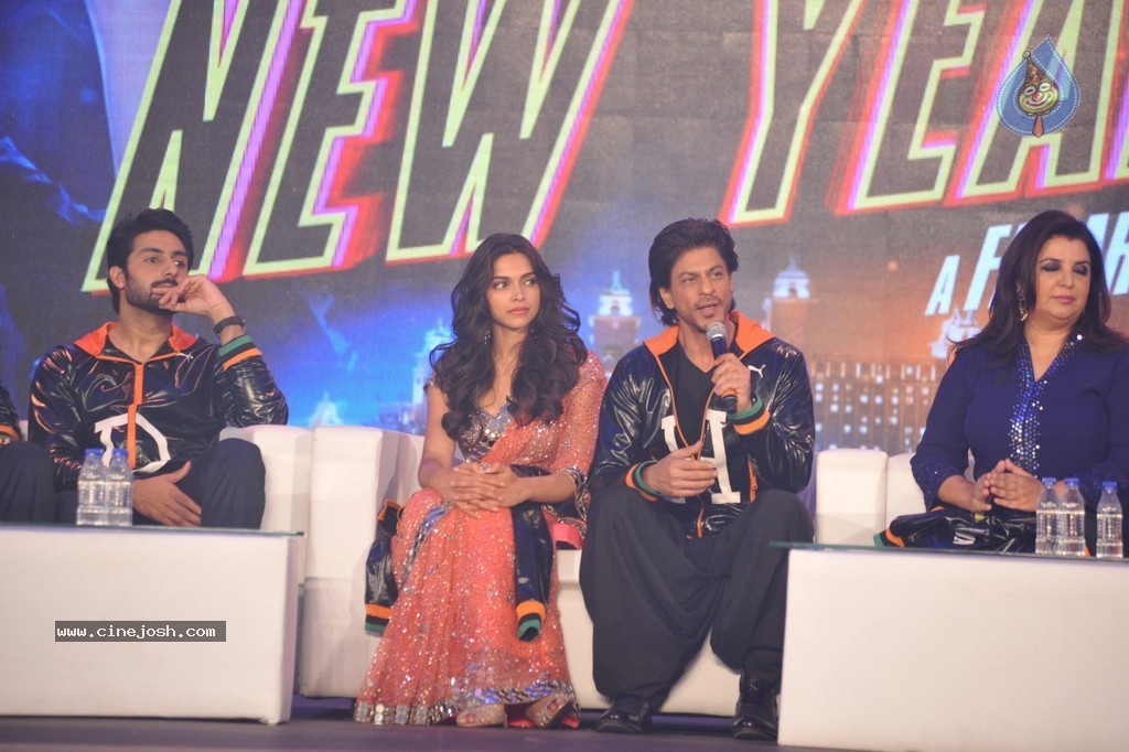 Happy New Year Trailer Launch - 14 / 60 photos