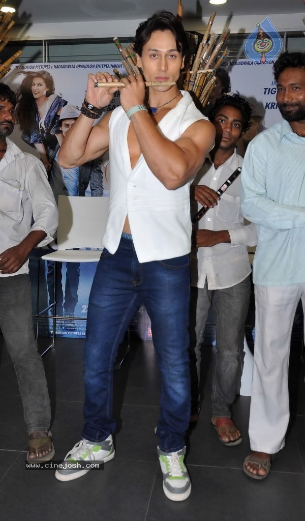 Heropanti Whistle Bajja Song Launch - 33 / 39 photos