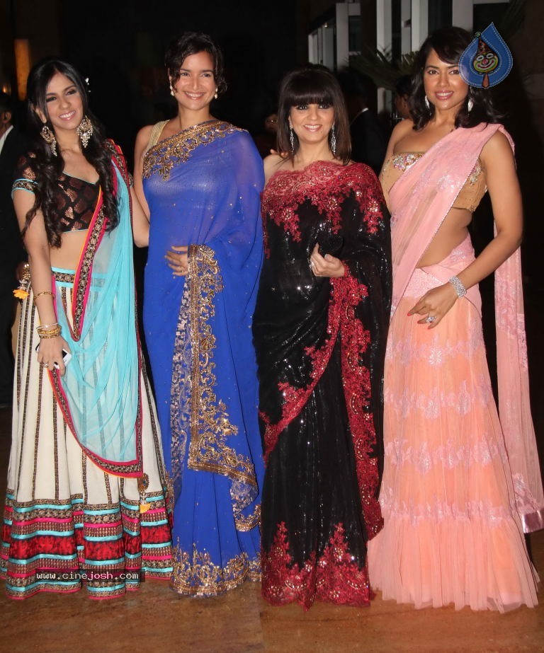 Hot Celebs at Deepshikha n Kaishav Sangeet Ceremony - 42 / 142 photos