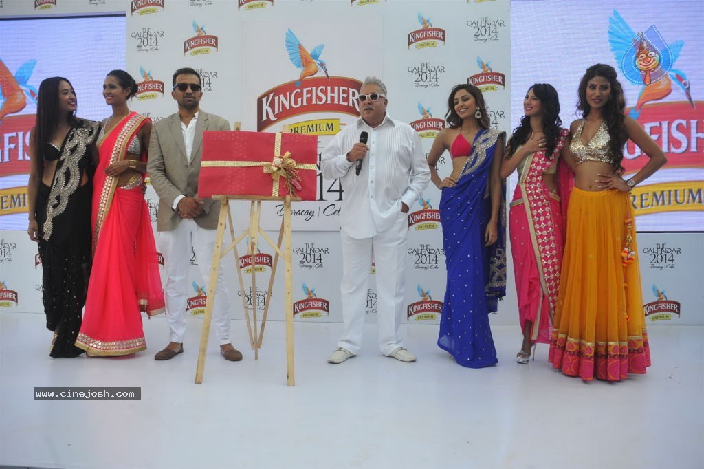 Hot Models at Kingfisher Calendar 2014 Launch - 40 / 123 photos