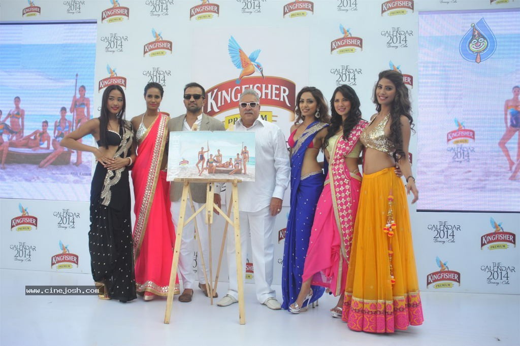 Hot Models at Kingfisher Calendar 2014 Launch - 81 / 123 photos