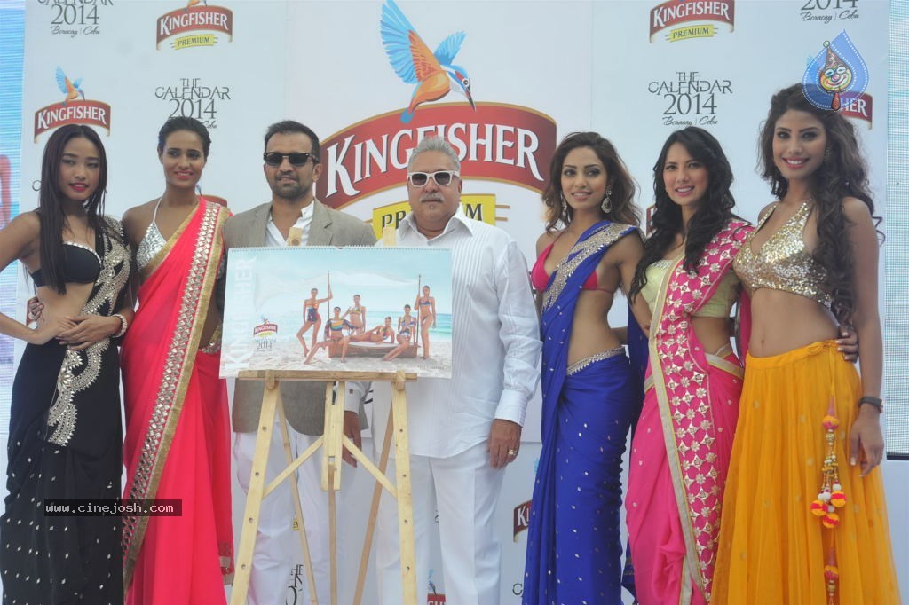 Hot Models at Kingfisher Calendar 2014 Launch - 121 / 123 photos