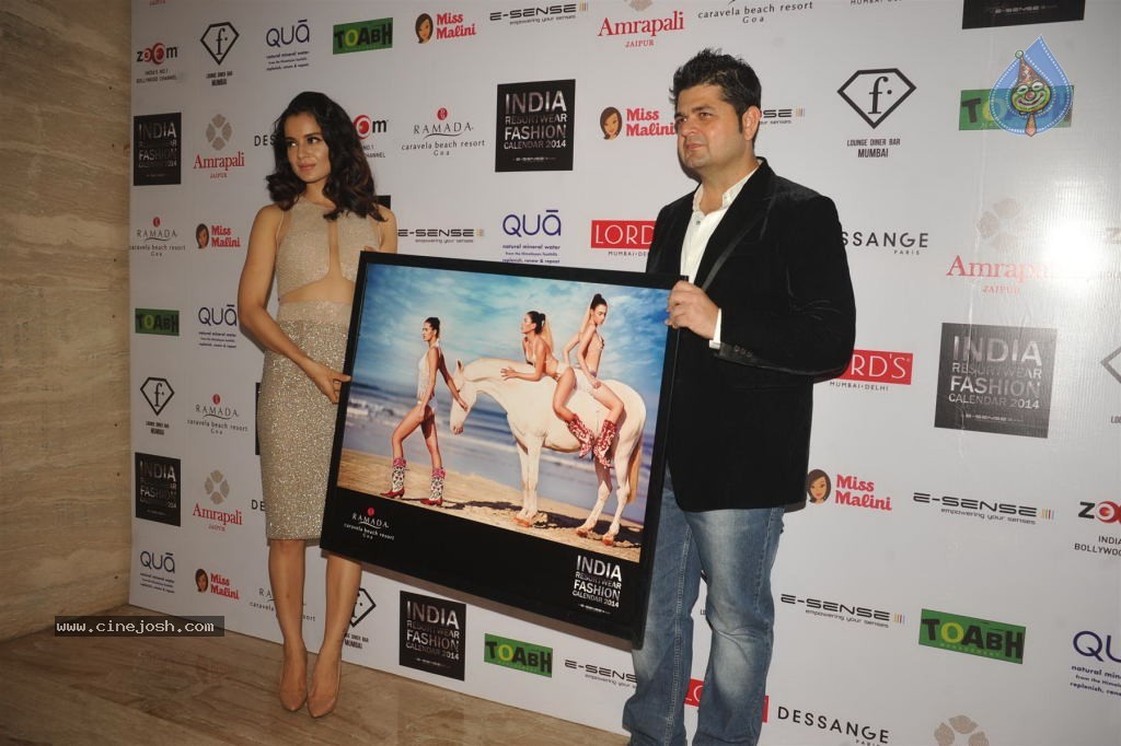 Indian Resort Wear Fashion 2014 Calendar Launch - 8 / 66 photos