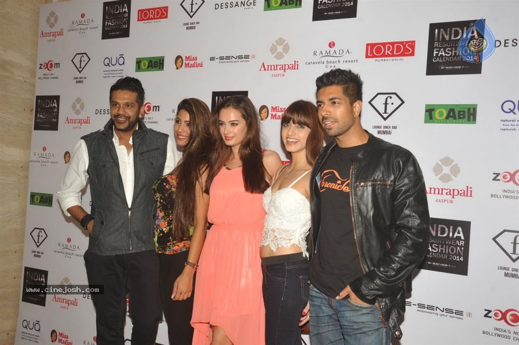 Indian Resort Wear Fashion 2014 Calendar Launch - 20 / 66 photos