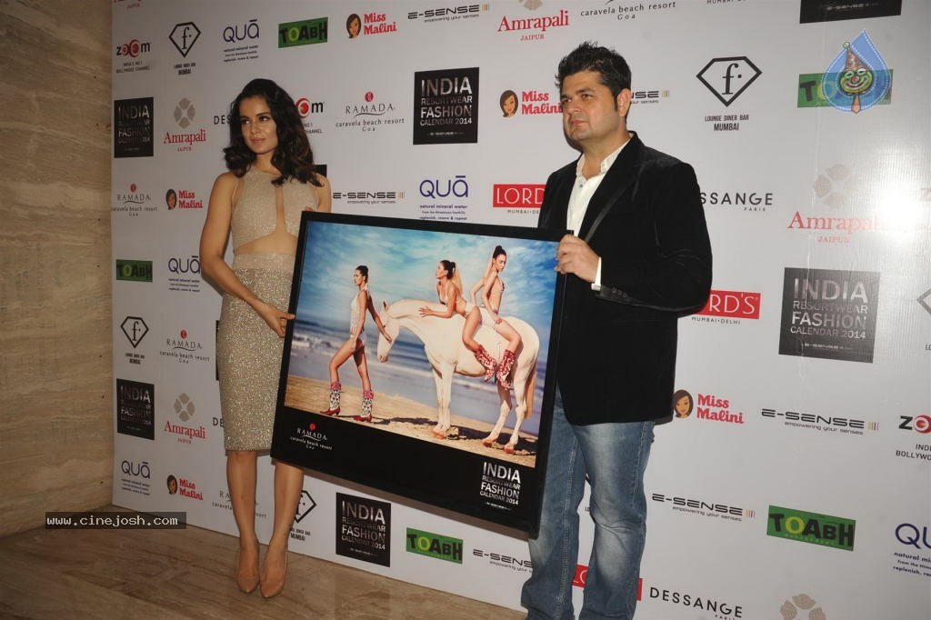 Indian Resort Wear Fashion 2014 Calendar Launch - 21 / 66 photos