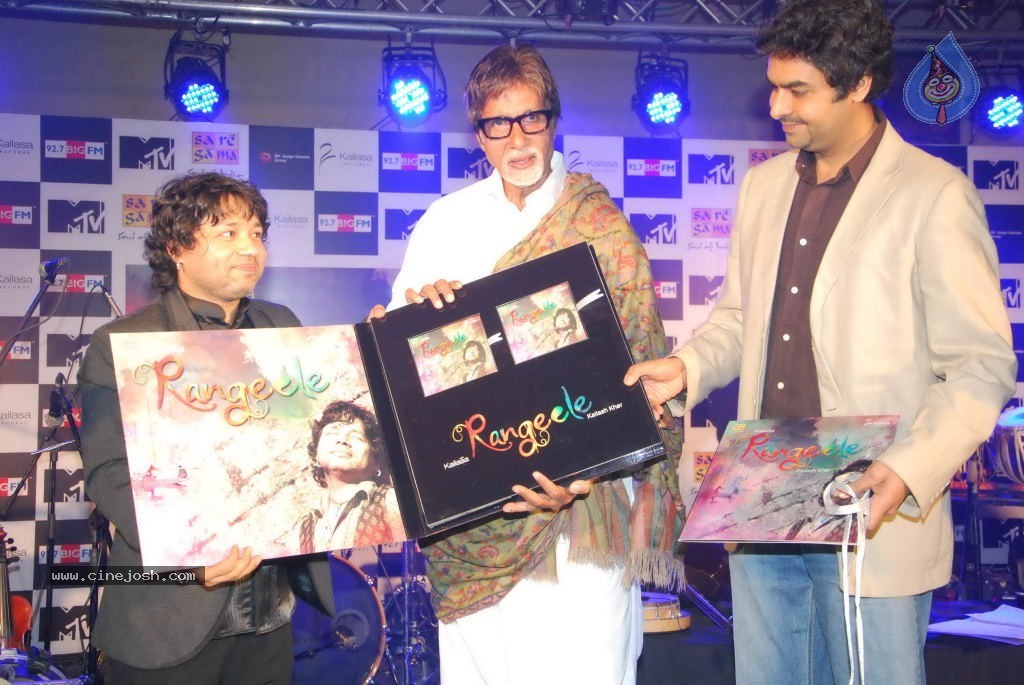 Kailash Kher Rangeele Album Launch - 40 / 50 photos