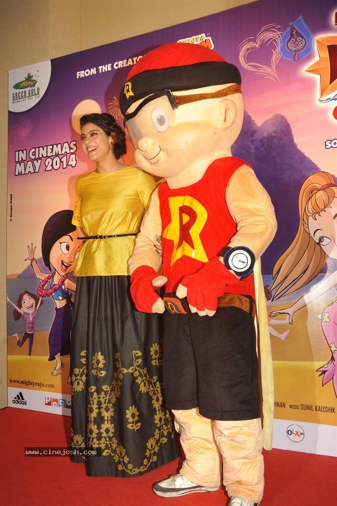 Kajol Promotes Mighty Raju Rio Calling Movie - 10 / 46 photos