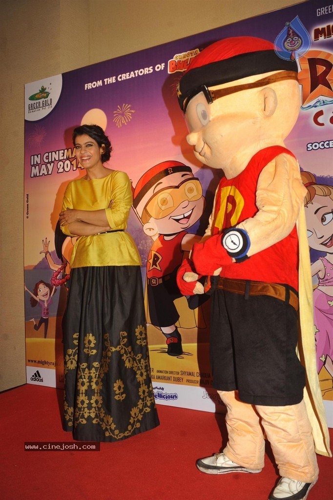 Kajol Promotes Mighty Raju Rio Calling Movie - 16 / 46 photos