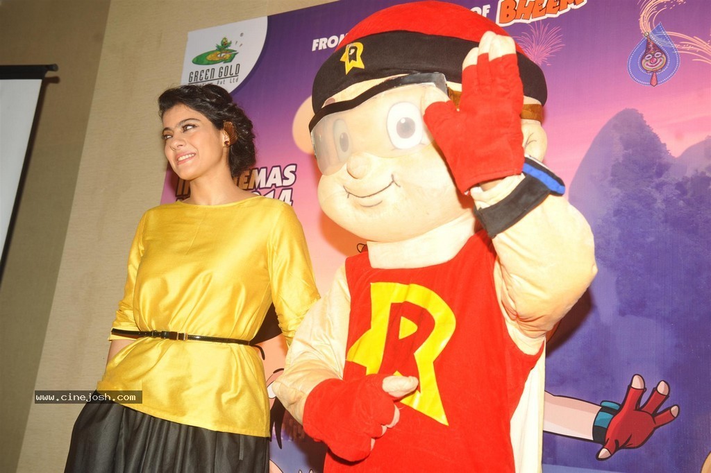 Kajol Promotes Mighty Raju Rio Calling Movie - 35 / 46 photos