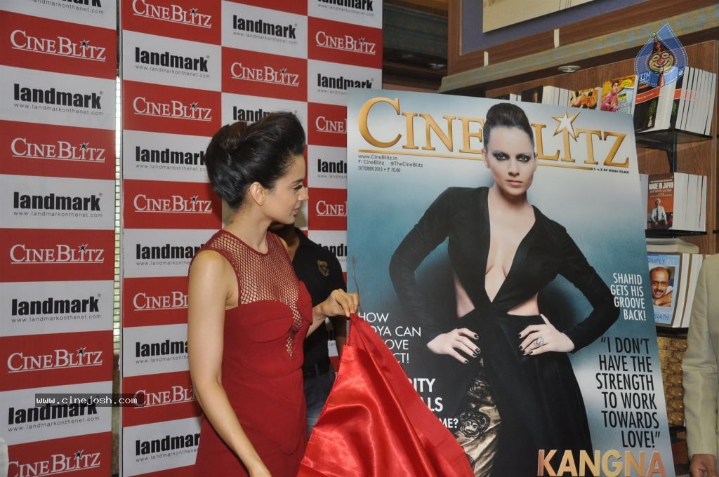 Kangana Ranaut at CineBlitz Cover Page Launch - 3 / 107 photos