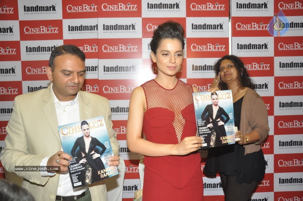 Kangana Ranaut at CineBlitz Cover Page Launch - 83 / 107 photos