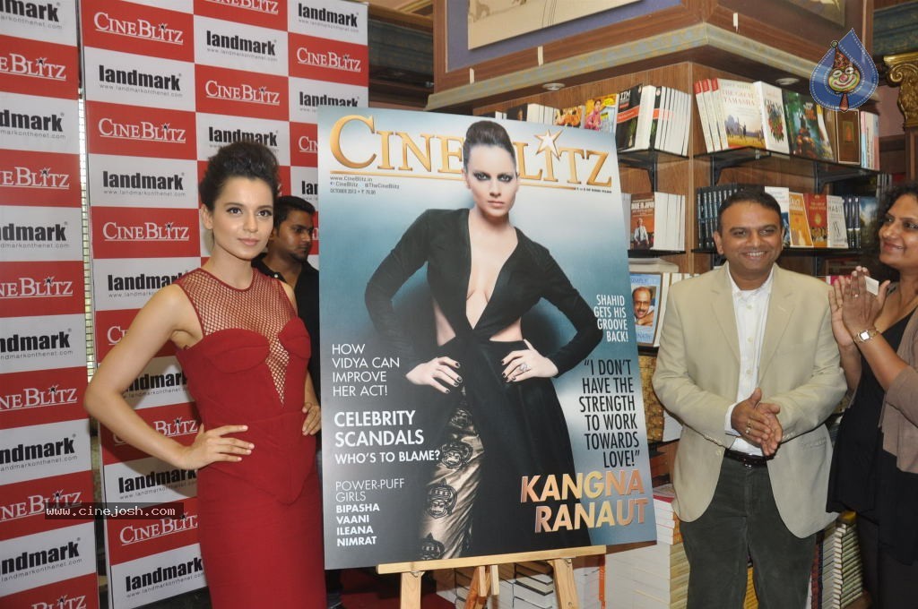 Kangana Ranaut at CineBlitz Cover Page Launch - 90 / 107 photos