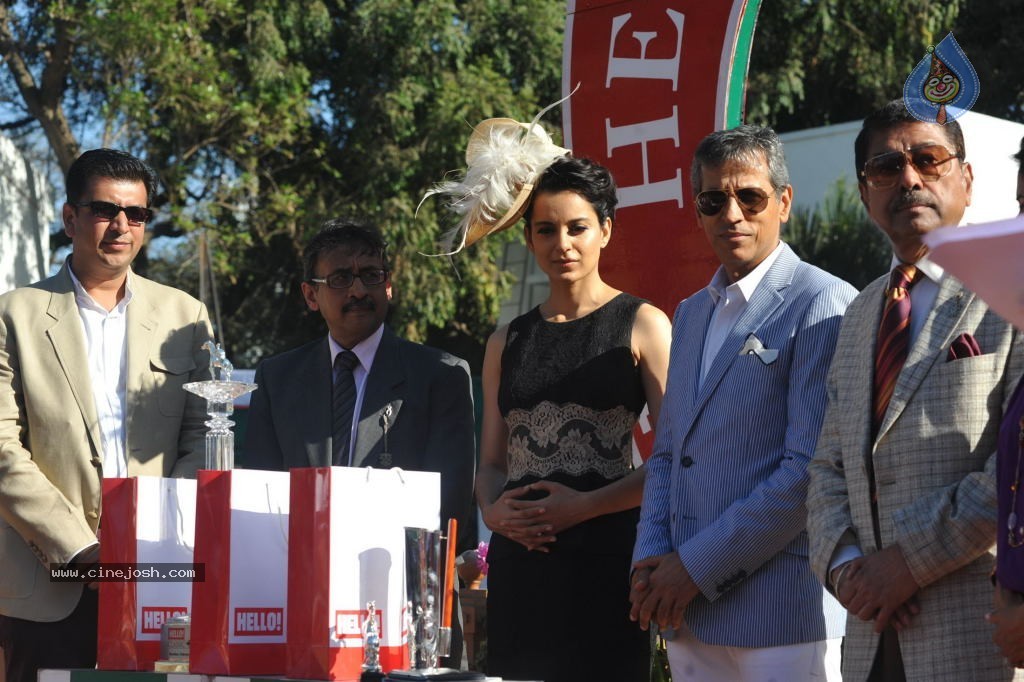 Kangana Ranaut at the HELLO Class Race 2014 - 1 / 78 photos