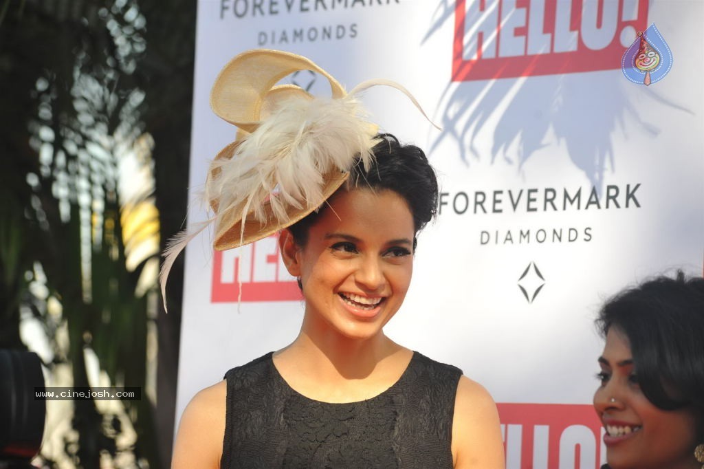 Kangana Ranaut at the HELLO Class Race 2014 - 78 / 78 photos