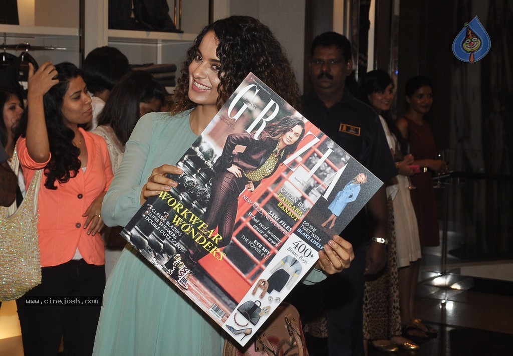Kangana Ranaut Launches Grazia Magazine Cover - 31 / 58 photos