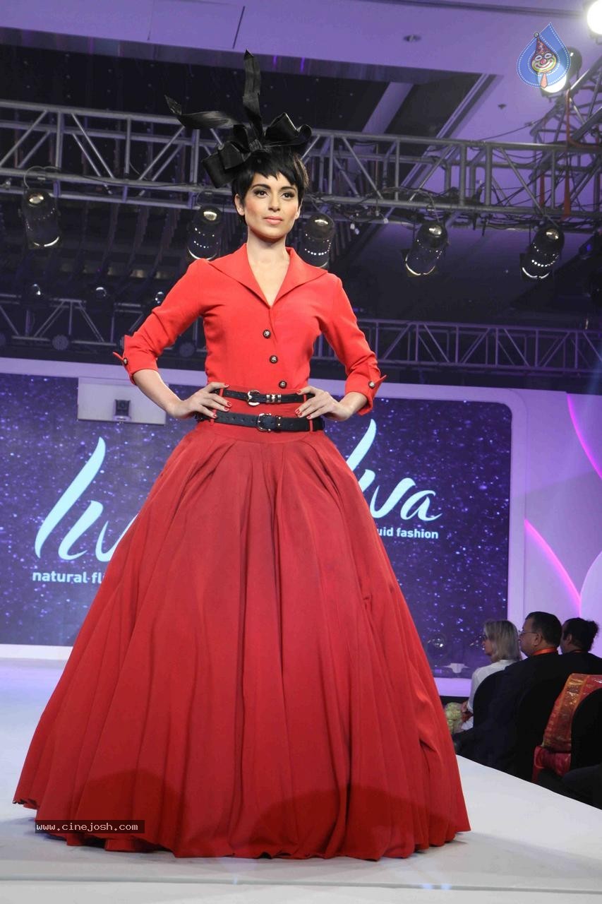 Kangana Ranaut Showstopper at Launch of LIVA - 59 / 108 photos