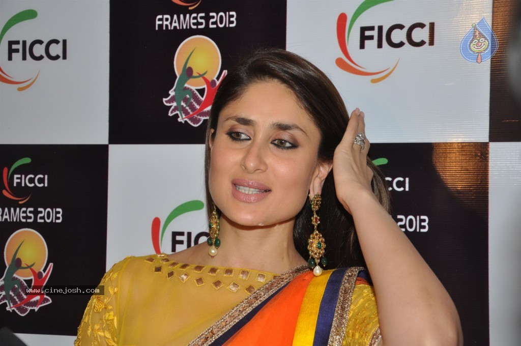 Kareena Kapoor at FICCI Frames 2013 Launch - 4 / 47 photos