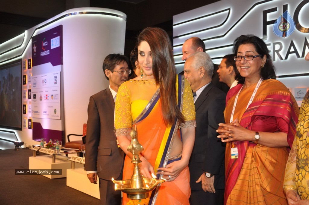 Kareena Kapoor at FICCI Frames 2013 Launch - 41 / 47 photos
