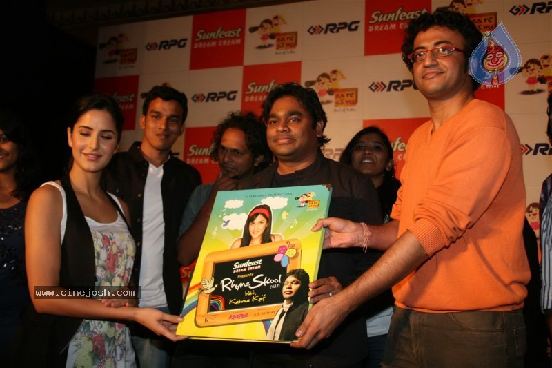 Katrina Kaif n AR Rahman at Rhyme School Album Launch - 4 / 22 photos