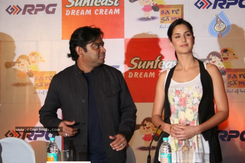 Katrina Kaif n AR Rahman at Rhyme School Album Launch - 7 / 22 photos