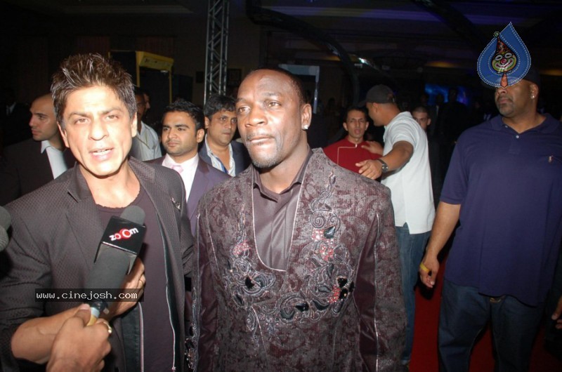 KKR Team and Singer Akon at XXX Energy Drink Party - 1 / 33 photos