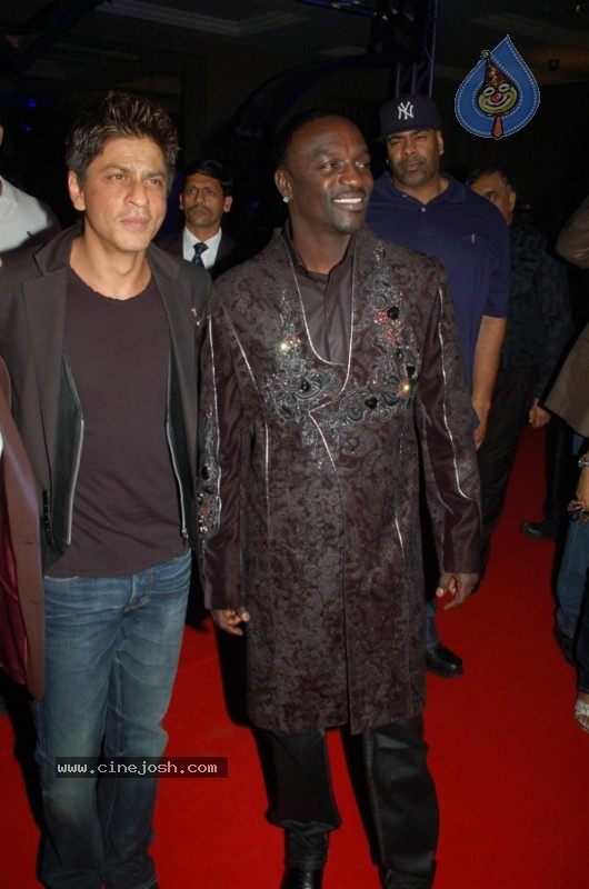 KKR Team and Singer Akon at XXX Energy Drink Party - 4 / 33 photos
