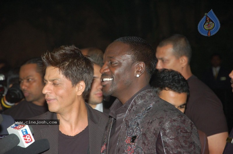 KKR Team and Singer Akon at XXX Energy Drink Party - 28 / 33 photos
