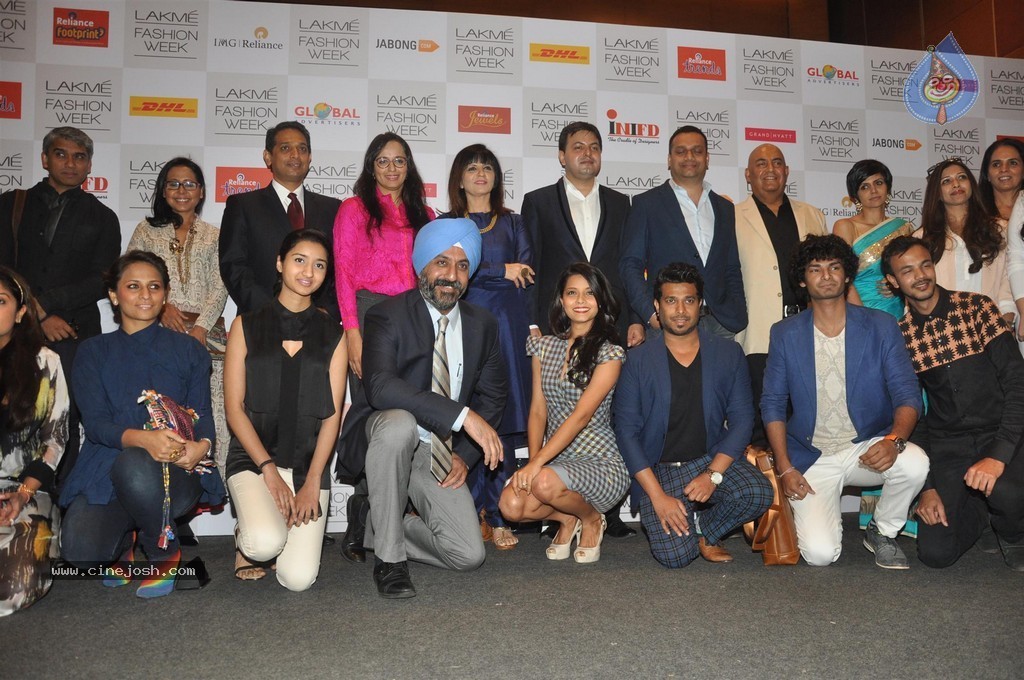 Lakme Fashion Week 2014 Press Meet - 42 / 89 photos