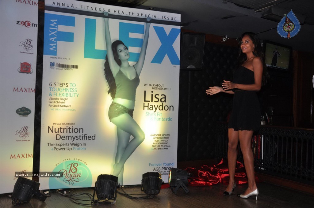 Lisa Haydon Launches Maxim Flex - 26 / 51 photos