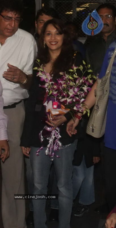 Madhuri Dixit Arrives in India - 20 / 20 photos