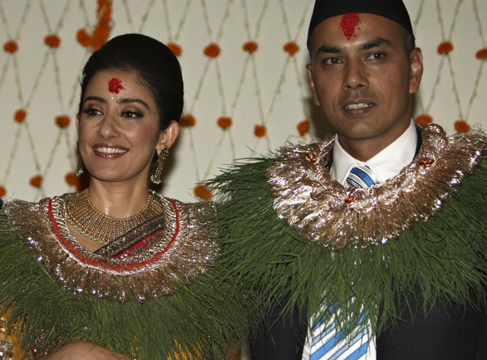 Manisha Koirala Marriage Photos - 5 / 8 photos