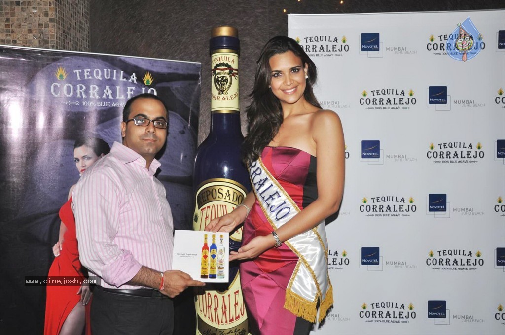 Miss Mexico Elisa Najera at Corralejo Party - 18 / 30 photos