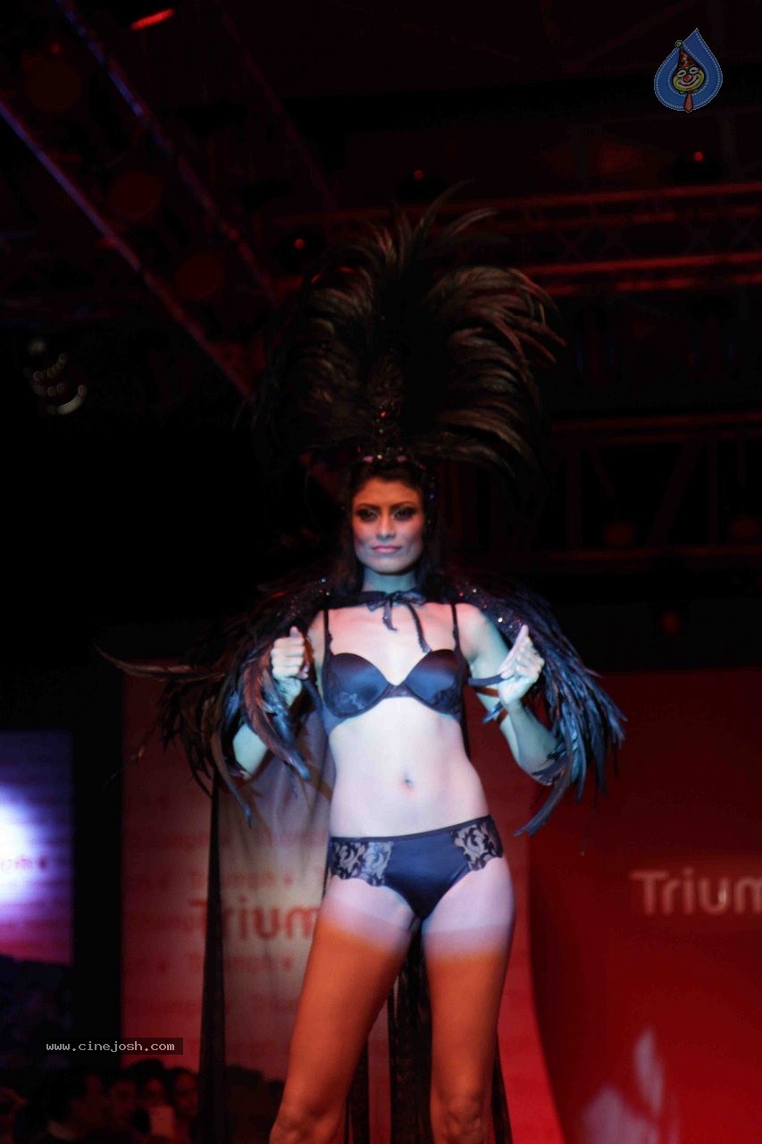 Models walk the Ramp at the Triumph Fashion Show 2015 - 23 / 52 photos