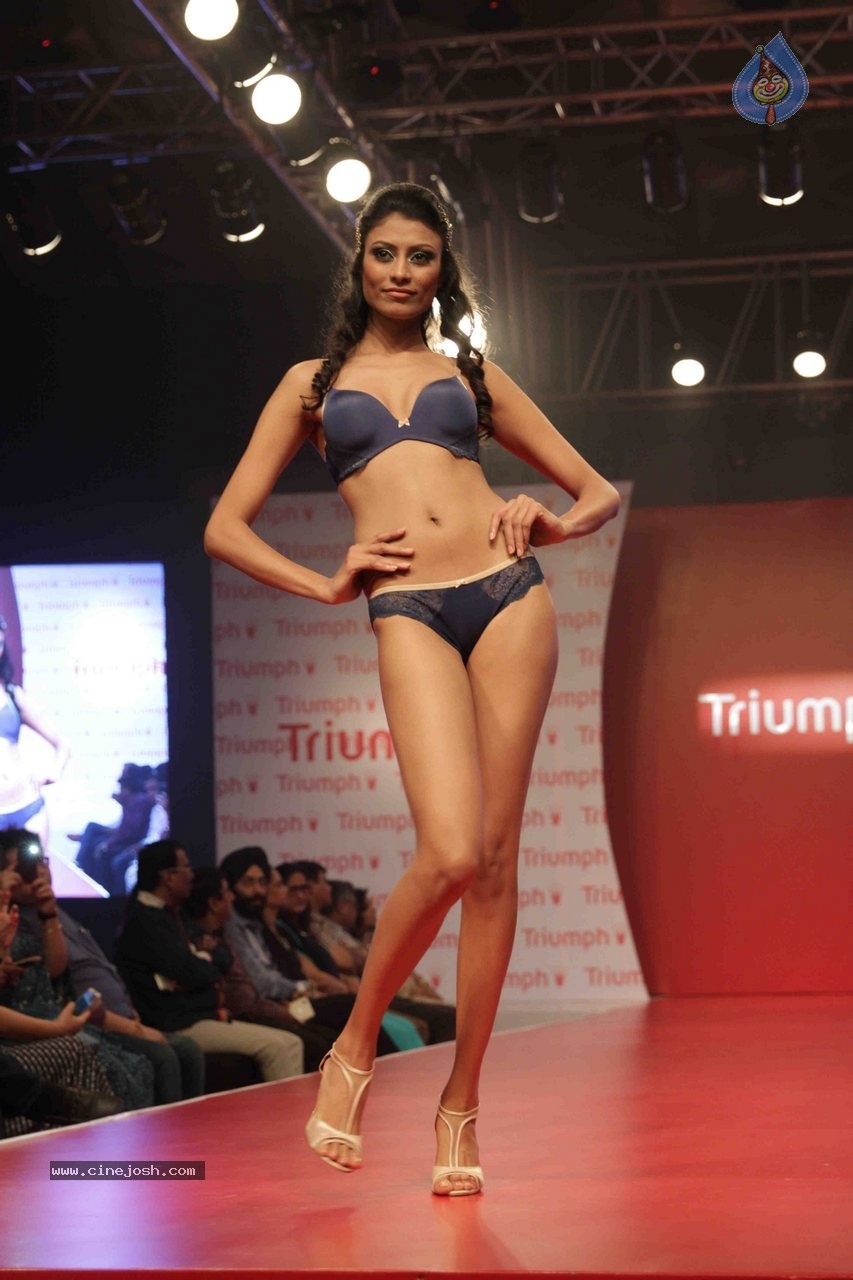Models walk the Ramp at the Triumph Fashion Show 2015 - 42 / 52 photos