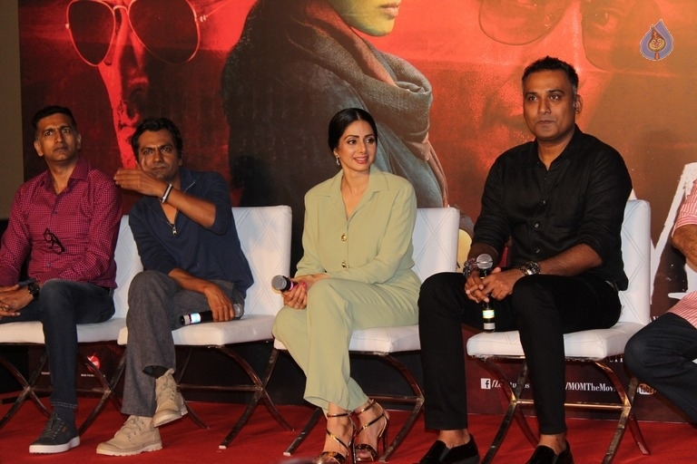 MOM Movie Trailer Launch - 2 / 19 photos