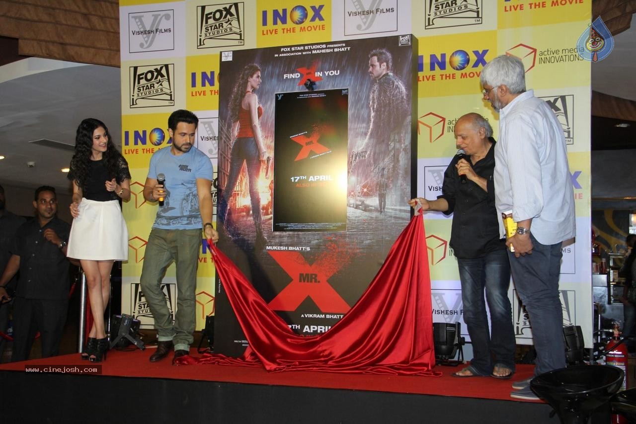 Mr X Film Poster Launch - 27 / 28 photos