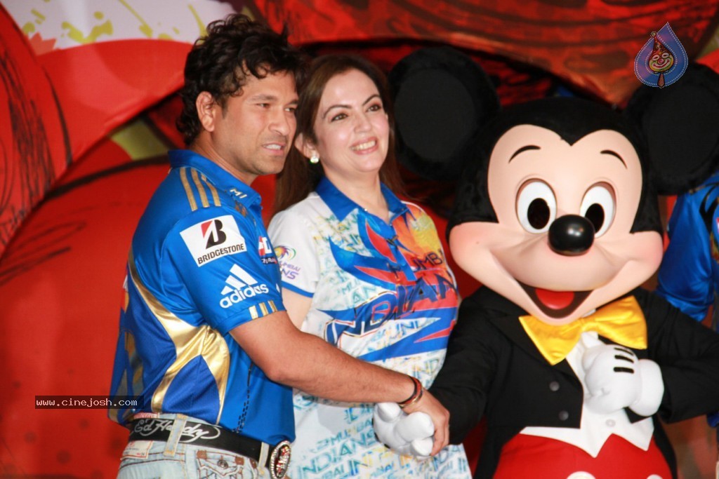 Mumbai Indians Team Launches Mickey Cricket Merchandise - 1 / 22 photos