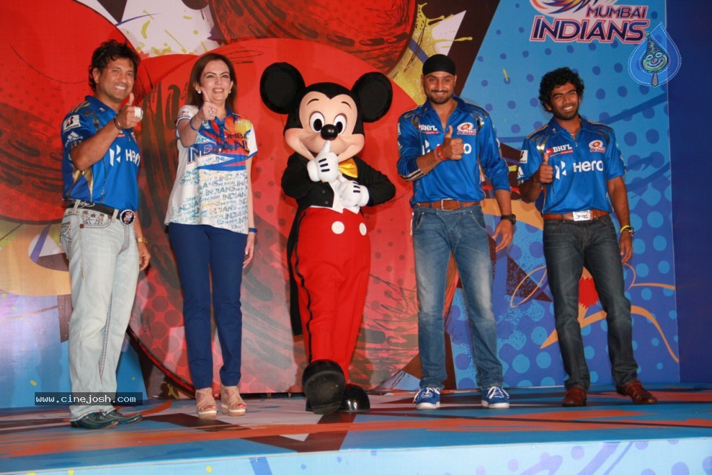 Mumbai Indians Team Launches Mickey Cricket Merchandise - 3 / 22 photos