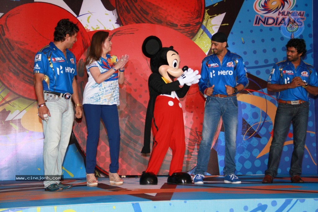 Mumbai Indians Team Launches Mickey Cricket Merchandise - 4 / 22 photos
