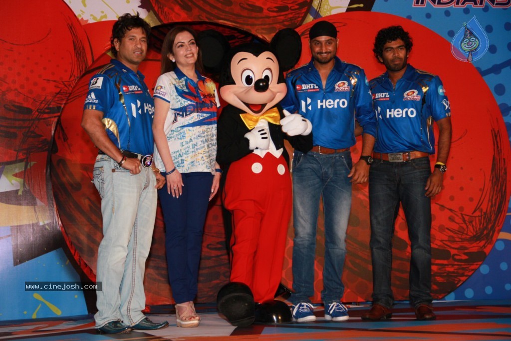 Mumbai Indians Team Launches Mickey Cricket Merchandise - 5 / 22 photos