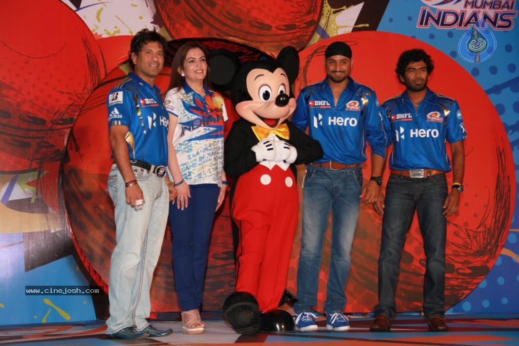 Mumbai Indians Team Launches Mickey Cricket Merchandise - 6 / 22 photos