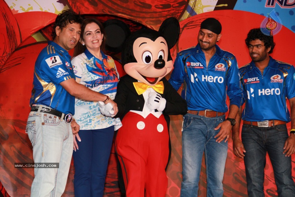 Mumbai Indians Team Launches Mickey Cricket Merchandise - 9 / 22 photos