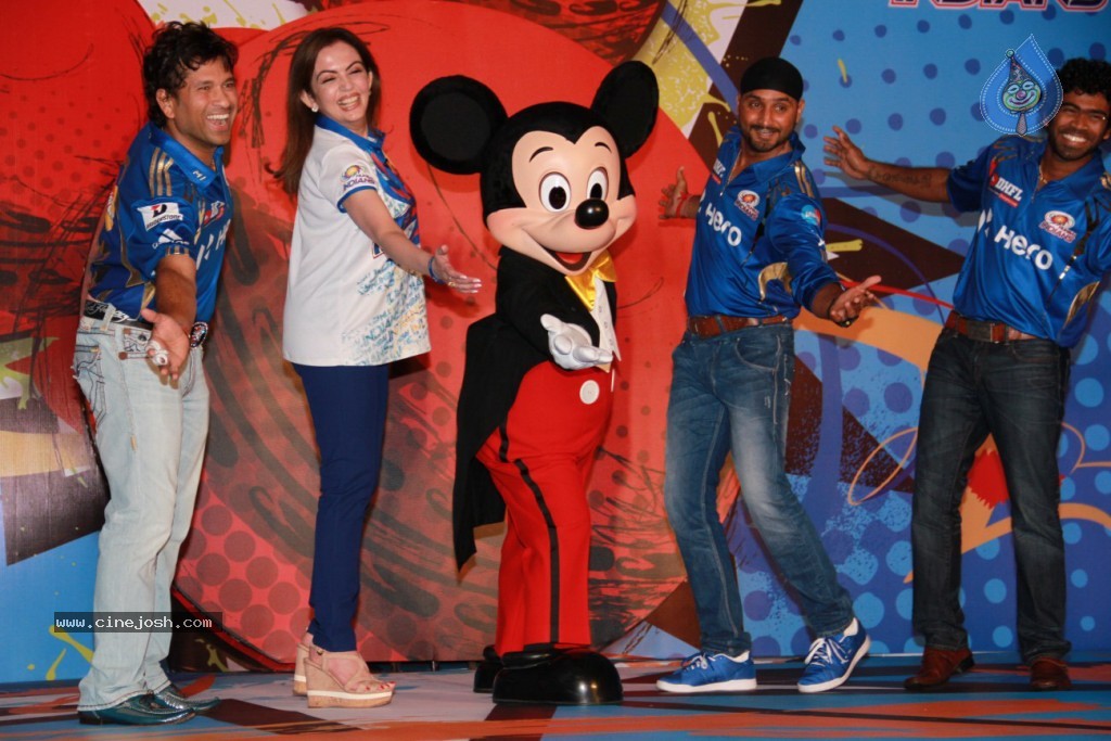 Mumbai Indians Team Launches Mickey Cricket Merchandise - 14 / 22 photos