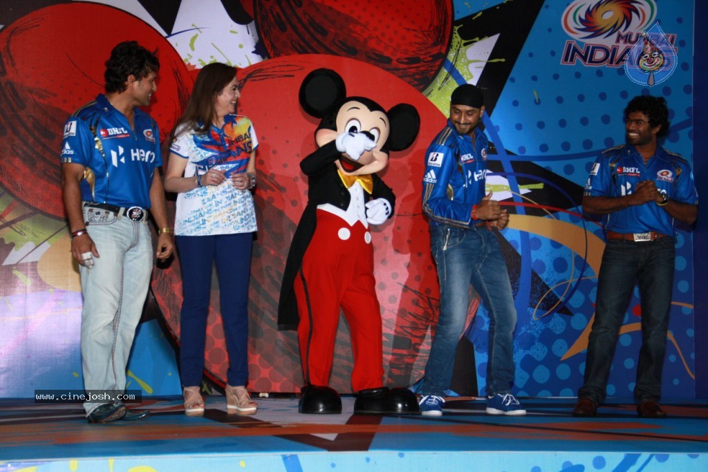 Mumbai Indians Team Launches Mickey Cricket Merchandise - 15 / 22 photos