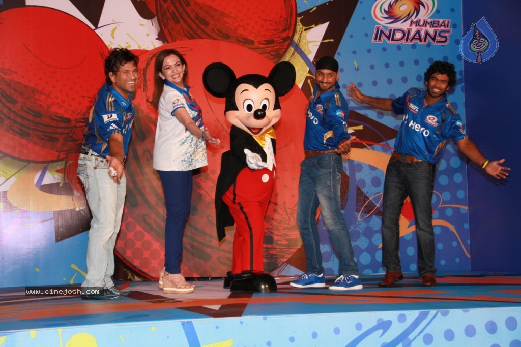 Mumbai Indians Team Launches Mickey Cricket Merchandise - 16 / 22 photos