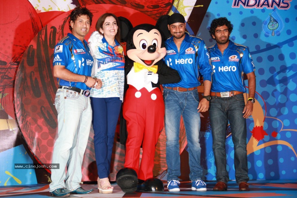Mumbai Indians Team Launches Mickey Cricket Merchandise - 17 / 22 photos