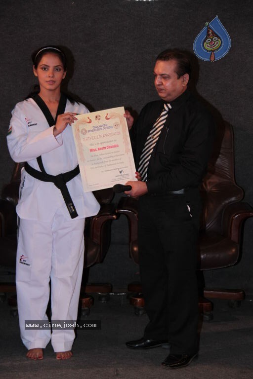 Neetu Chandra at Taekwondo Challenge 2102 Event - 15 / 82 photos