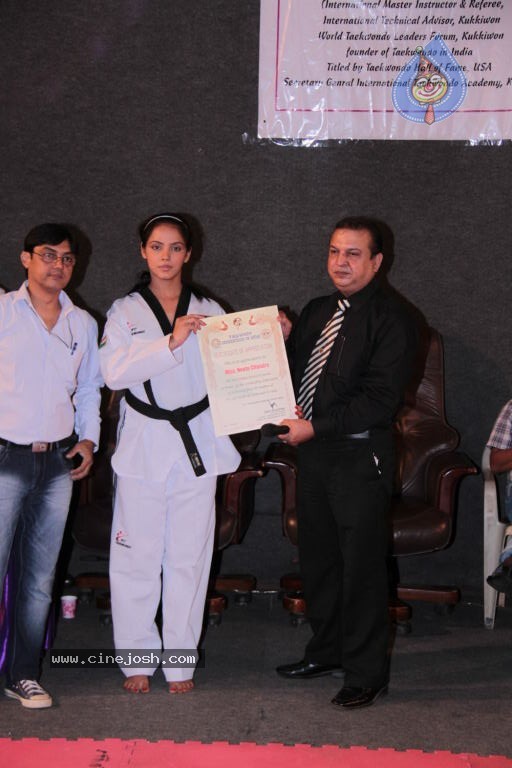 Neetu Chandra at Taekwondo Challenge 2102 Event - 39 / 82 photos